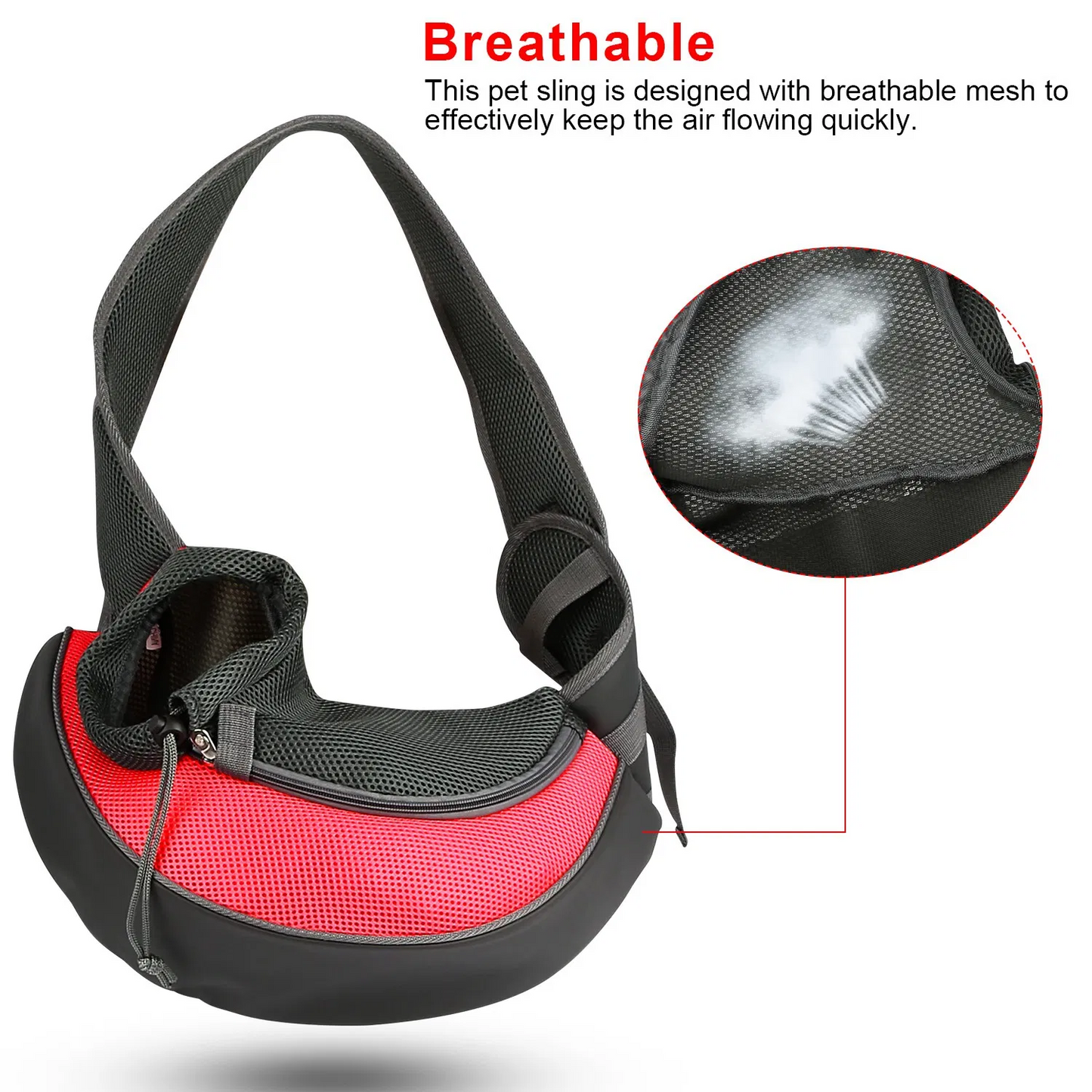 Adjustable Dog Travel Slings with Sling Padded Strap