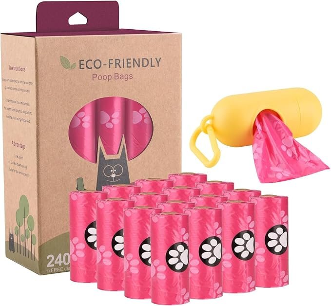 Extra Thick Strong Eco Friendly Dog Poop Bags