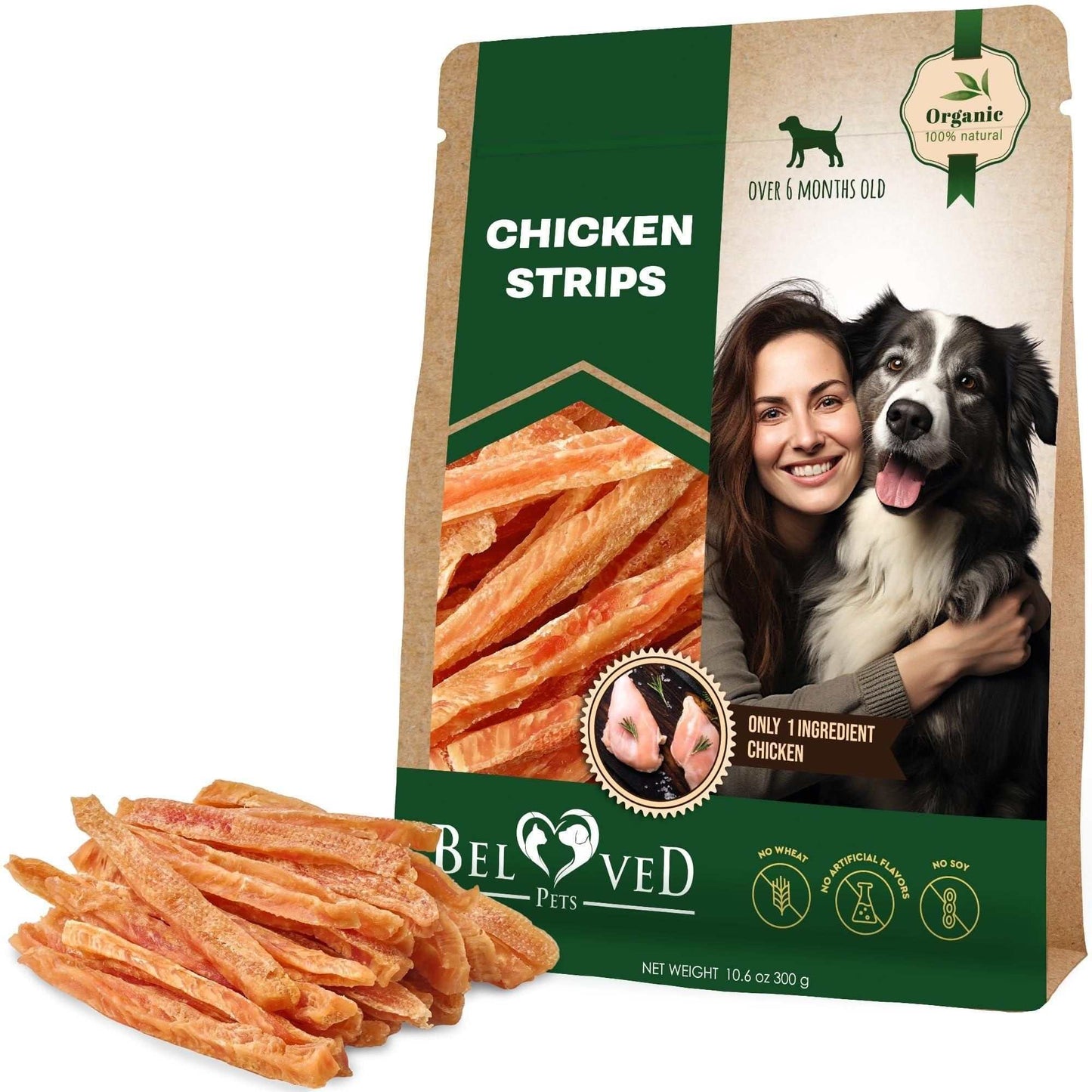 Chicken Strips Dog Stick Treats - 10.6 Oz
