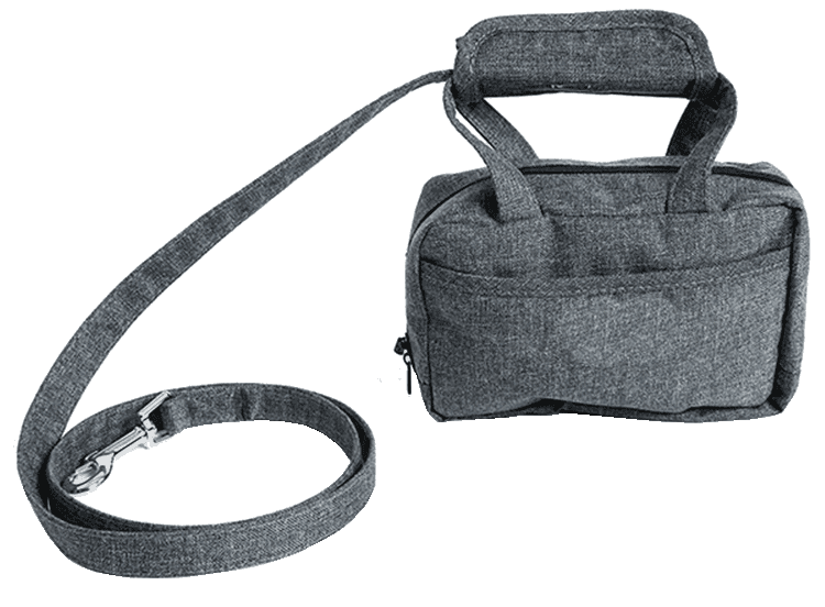 Flat Dog Leashes and Waste Bag Dispenser
