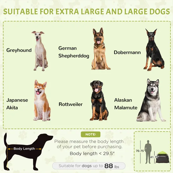 Extra Large Portable Dog Tents with Carrying Bag