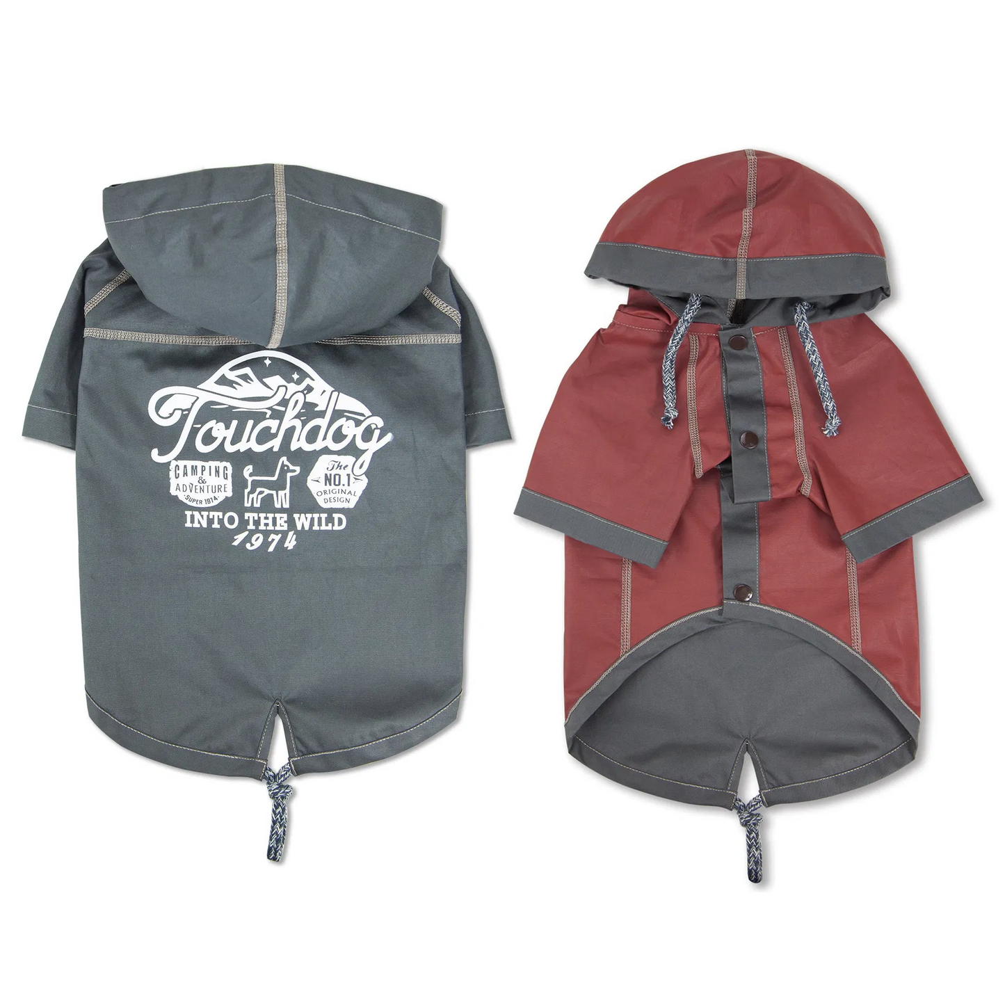 Waterproof Reversible Rain Gear For Dogs