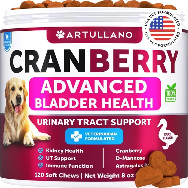 Cranberry Urinary Tract Supplements for Dogs