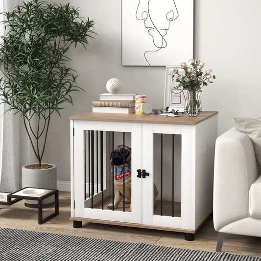 Furniture Style Dog Crate End Table