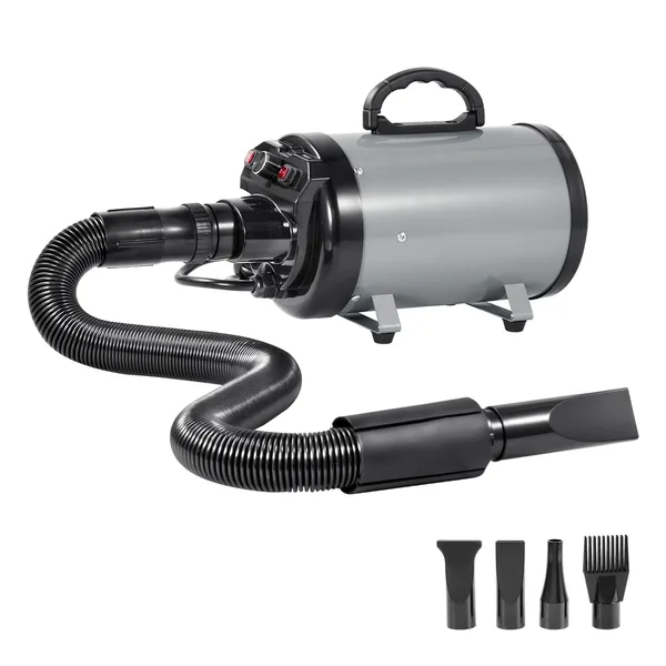 Hair Dryers for Dogs with 4 Nozzles