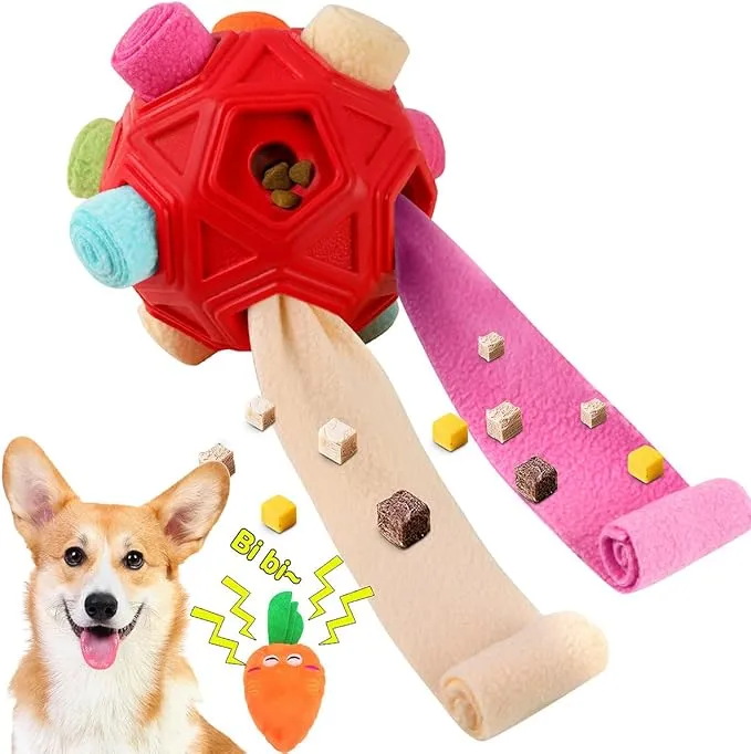 Interactive Snuffle Ball Dog Treat Dispenser