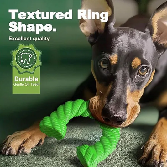Horseshoe-Shaped Dental Dog Chew Toy
