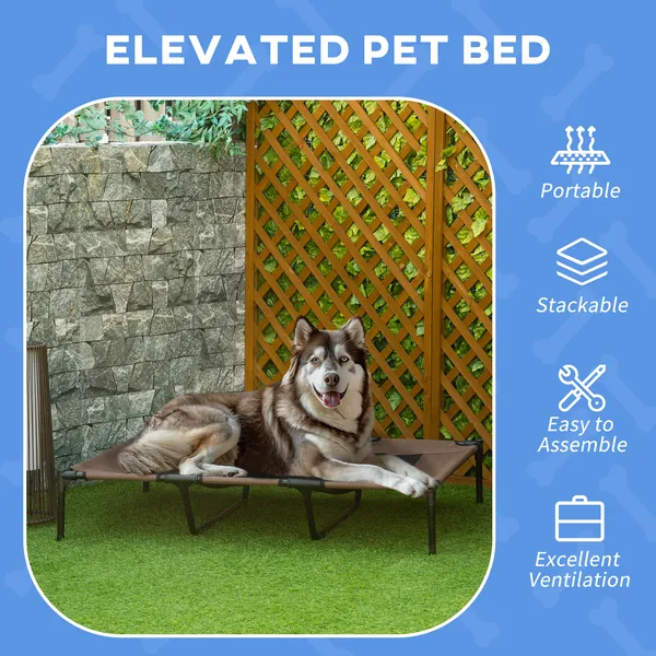 Framed Elevated Folding Dog Bed