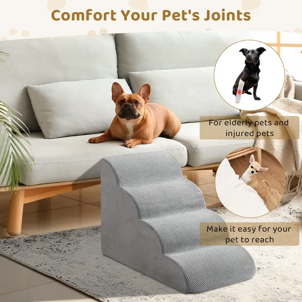 4-Step Dog Stairs