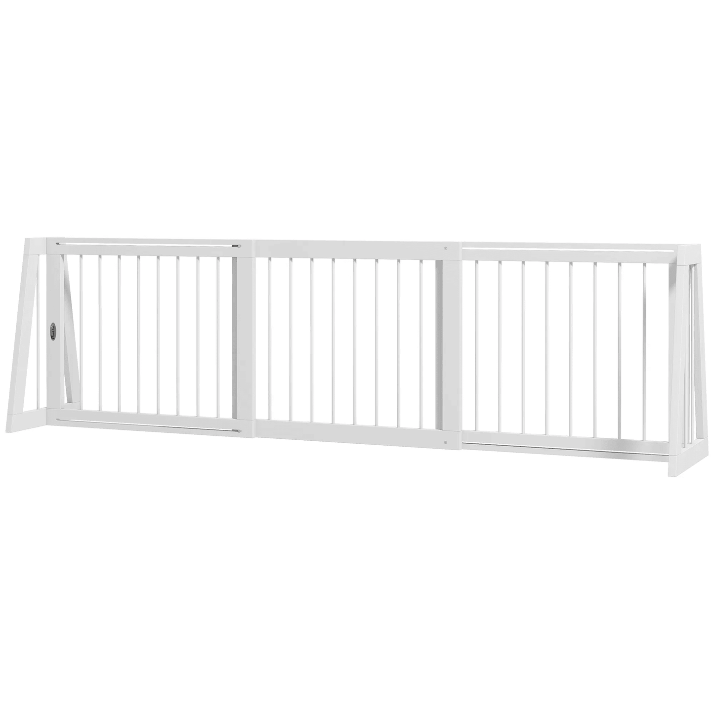 75" x 22" Retracable Freestanding Dog Gates