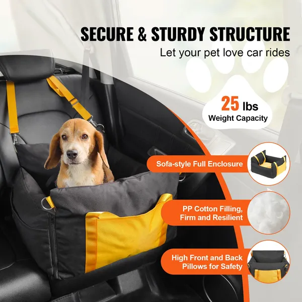 Small Booster Dog Car Seat