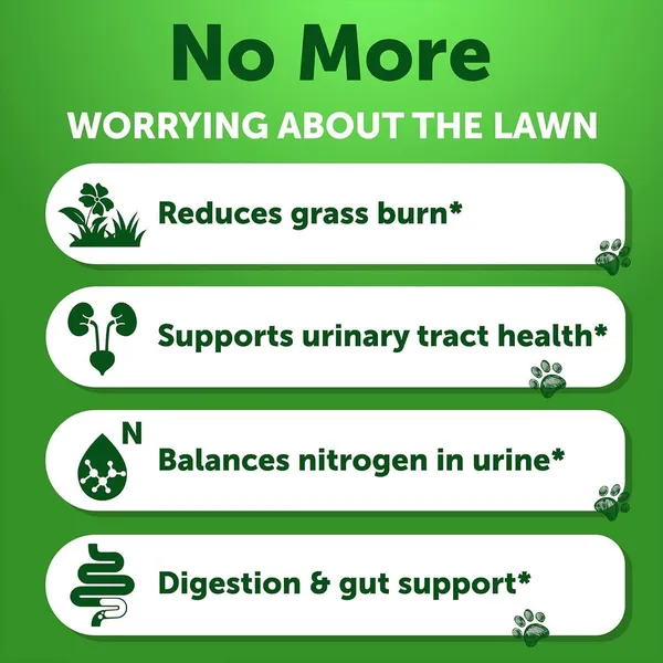 Grass Burn Spot Chews Supplements for Dogs