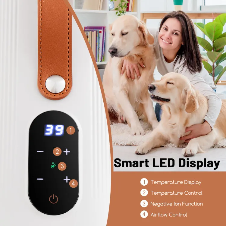 Hair Dryer for Dogs with Adjustable Temperature