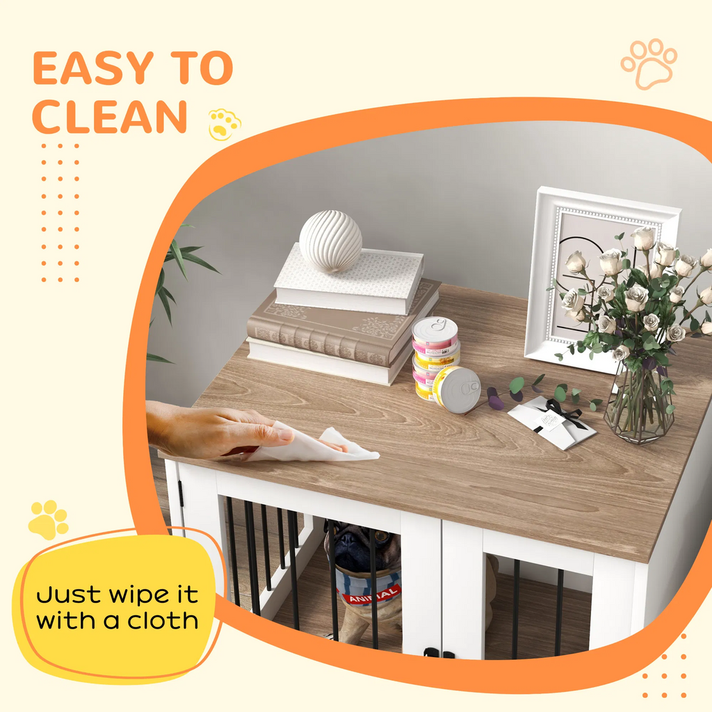 Furniture Style Dog Crate End Table