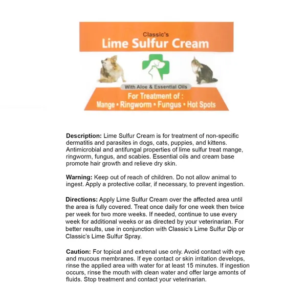 Lime Sulfur Dog Ointment
