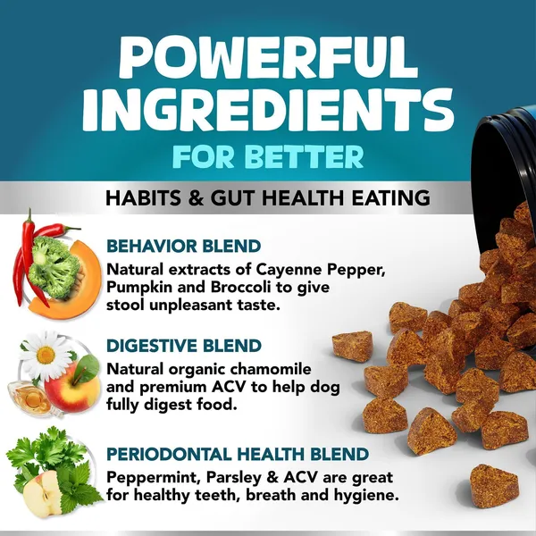 No Poo Chew Digestive and Gut Health Supplements for Dogs