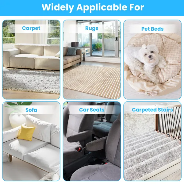Adjustable Telescopic Rod Pet Hair Remover