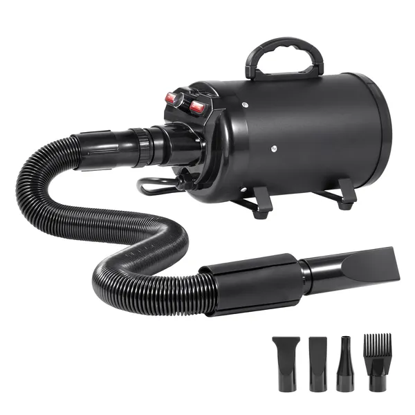 Hair Dryers for Dogs with 4 Nozzles