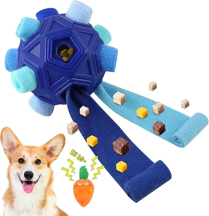 Interactive Snuffle Ball Dog Treat Dispenser