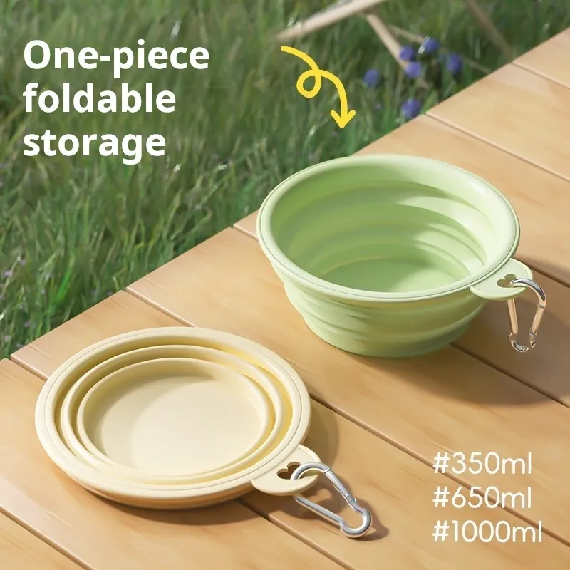 Portable Foldable Dog Travel Bowl