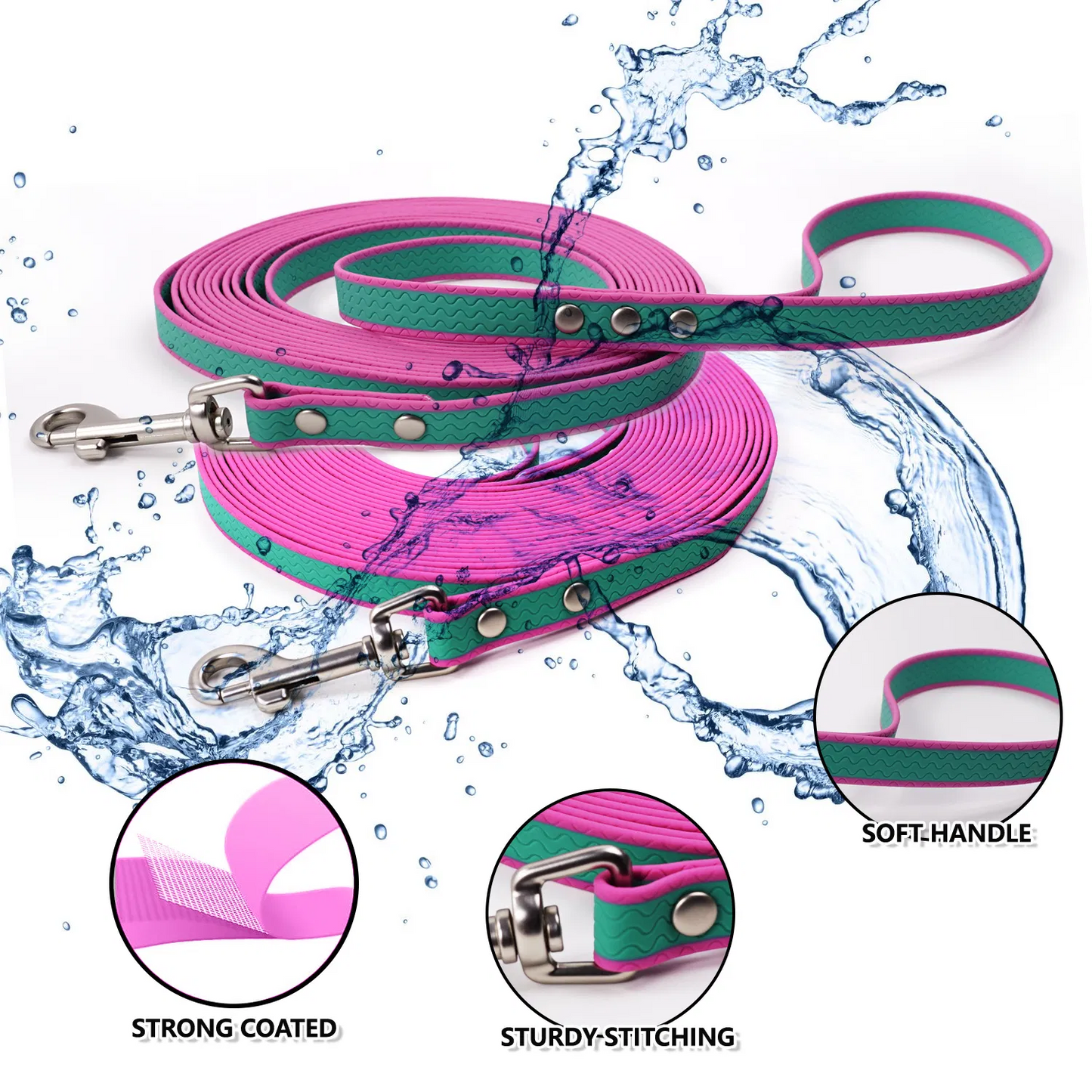 Soft Durable Tangle-free Training Rope