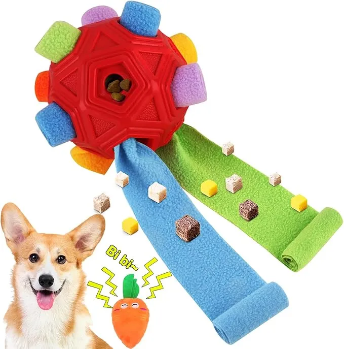Interactive Snuffle Ball Dog Treat Dispenser