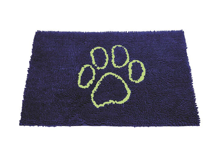 Dog Decor Door Mat with advanced microfiber technology trapping water and mud