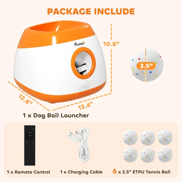 Automatic Dog Fetch Toy Ball Launcher