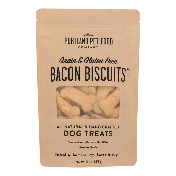 Portland Pet Food Company Dog Treats Biscuit - Case Of 6 - 5 Oz