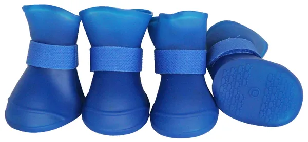 Protective All-Terrain Rubberized Dog Shoes