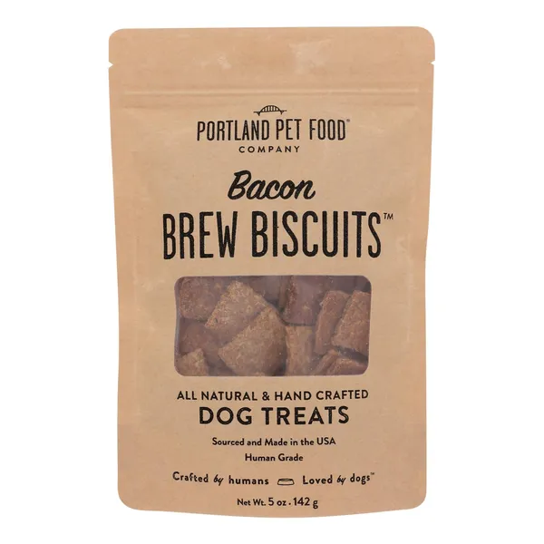 Portland Pet Food Company Dog Treats Biscuit - Case Of 6 - 5 Oz