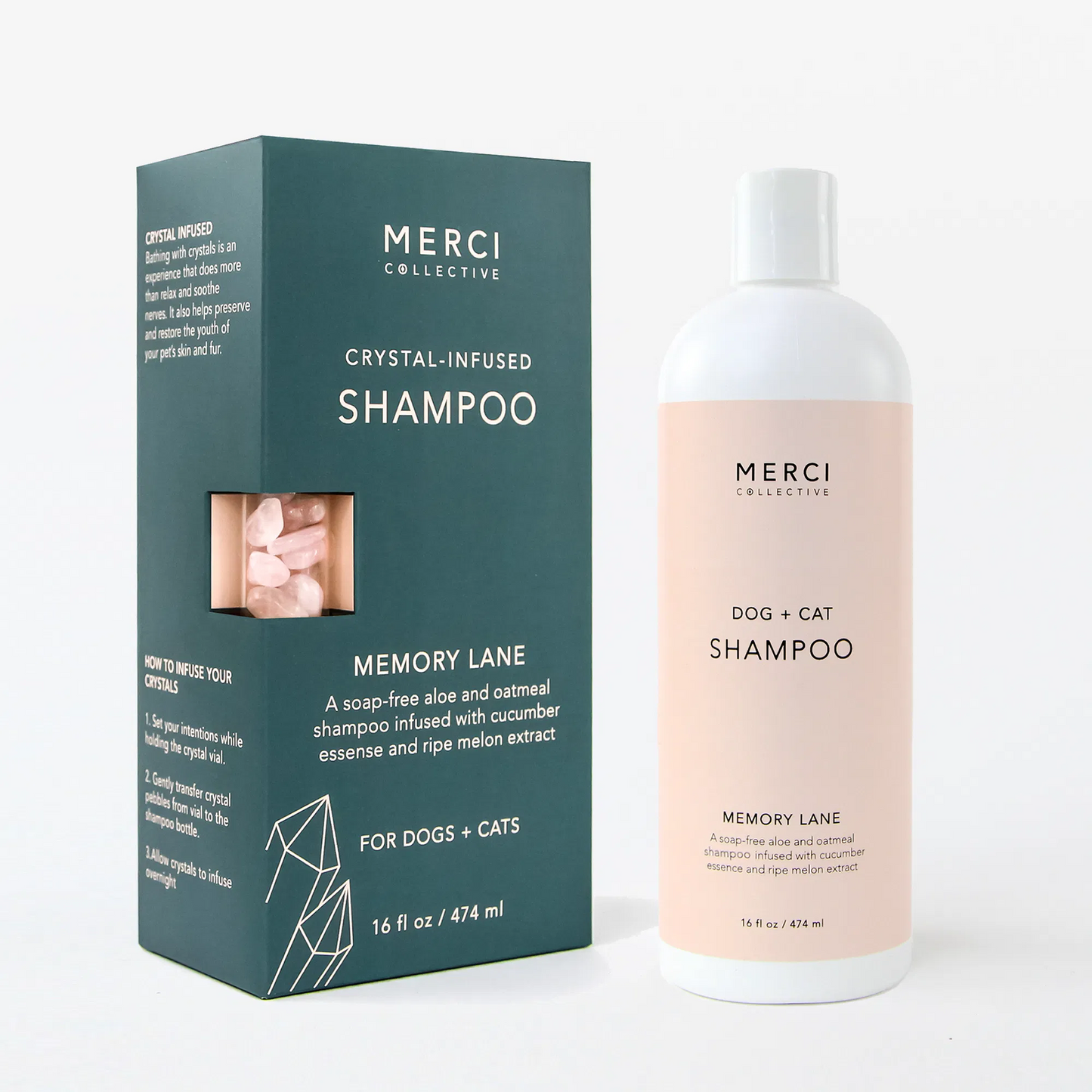 Crystal Infused Luxury Dog Shampoo