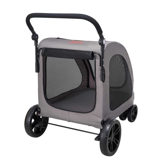 4 Wheel Dog Stroller with Brakes
