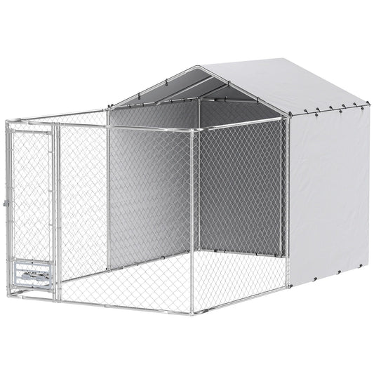 Large Outdoor Dog Pens with Waterproof Cover