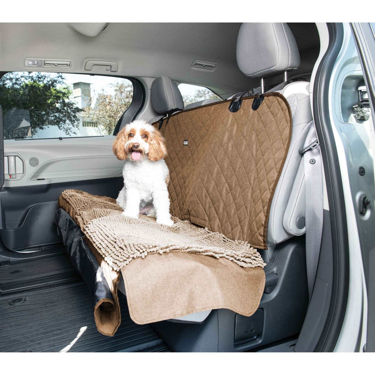 54" x 61" x 2" 3-in-1 Dog Car Seat Covers and Hammock