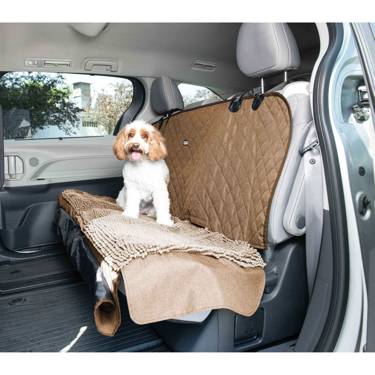 54" x 61" x 2" 3-in-1 Dog Car Seat Covers and Hammock