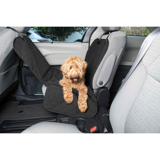 44" x 35" x 2" single car seat cover with absorbent microfiber and waterproof Oxford fabric protecting car interior