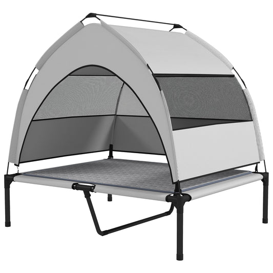 Portable Covered Dog Beds with Removable Canopy