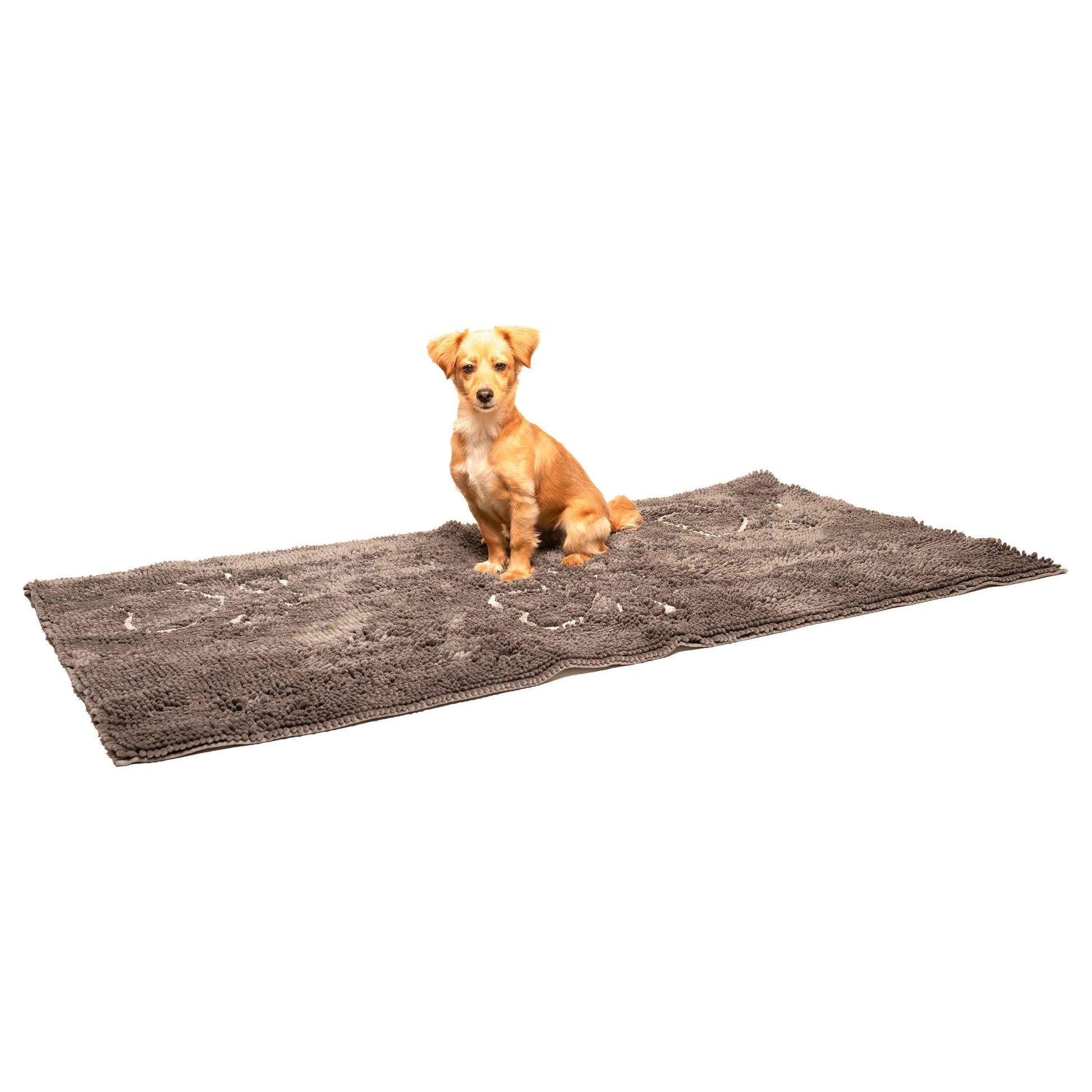 Dog Decor Runner microfiber mat trapping water and mud with super absorbent strands