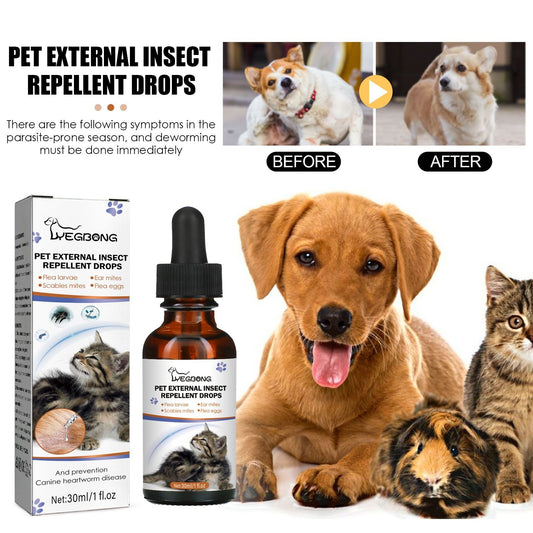 Flea, Tick and Insect Repellent Drops