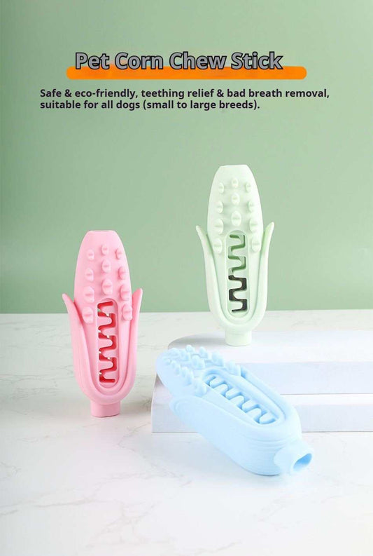 Corn Shaped Dental Dog Chew Toys