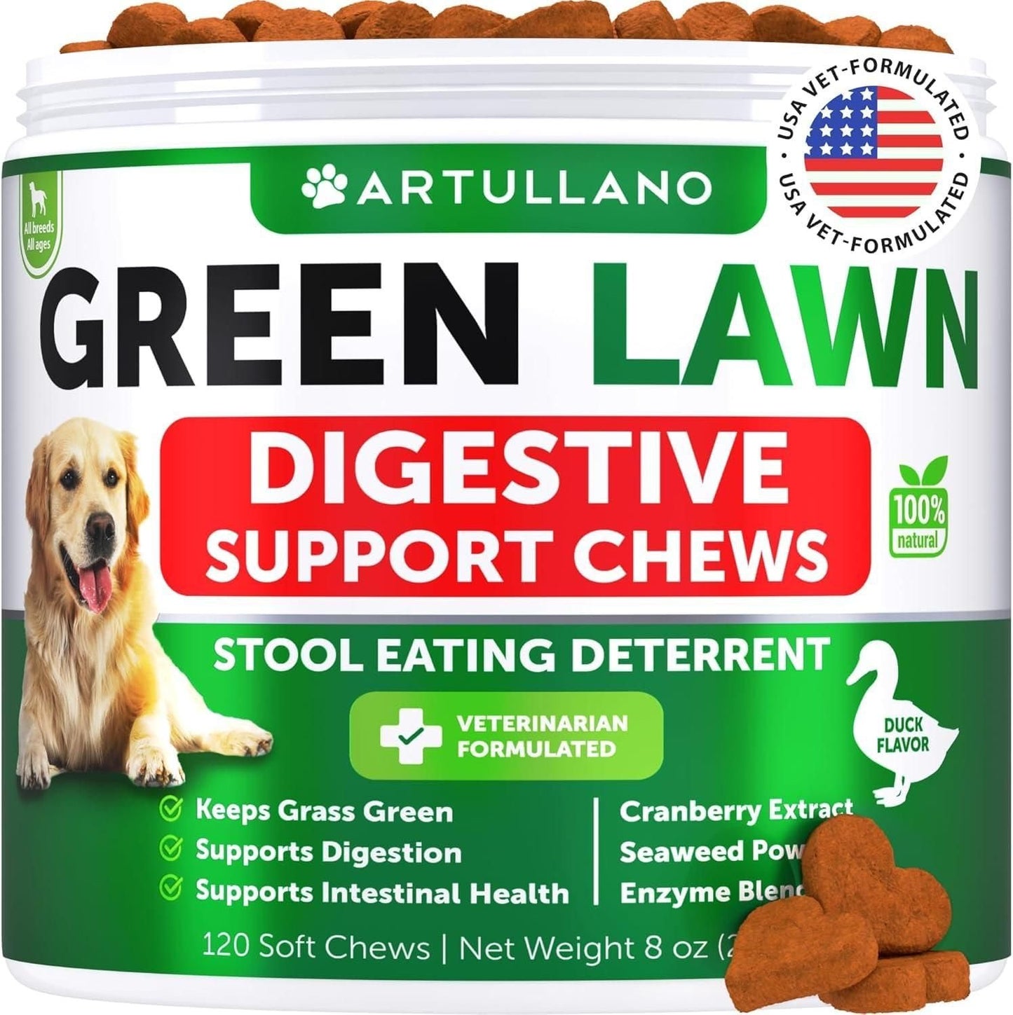 Grass Burn Spot Chews Supplements for Dogs