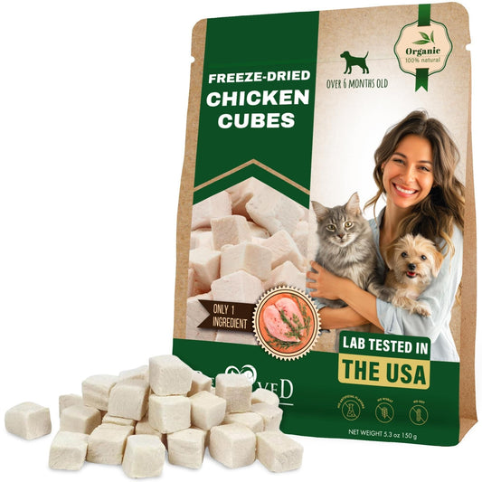Freeze-Dried Chicken Cube Dog Treats