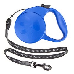 10-foot retractable dog leash for extra-small dogs with ergonomic handle and smooth extension mechanism