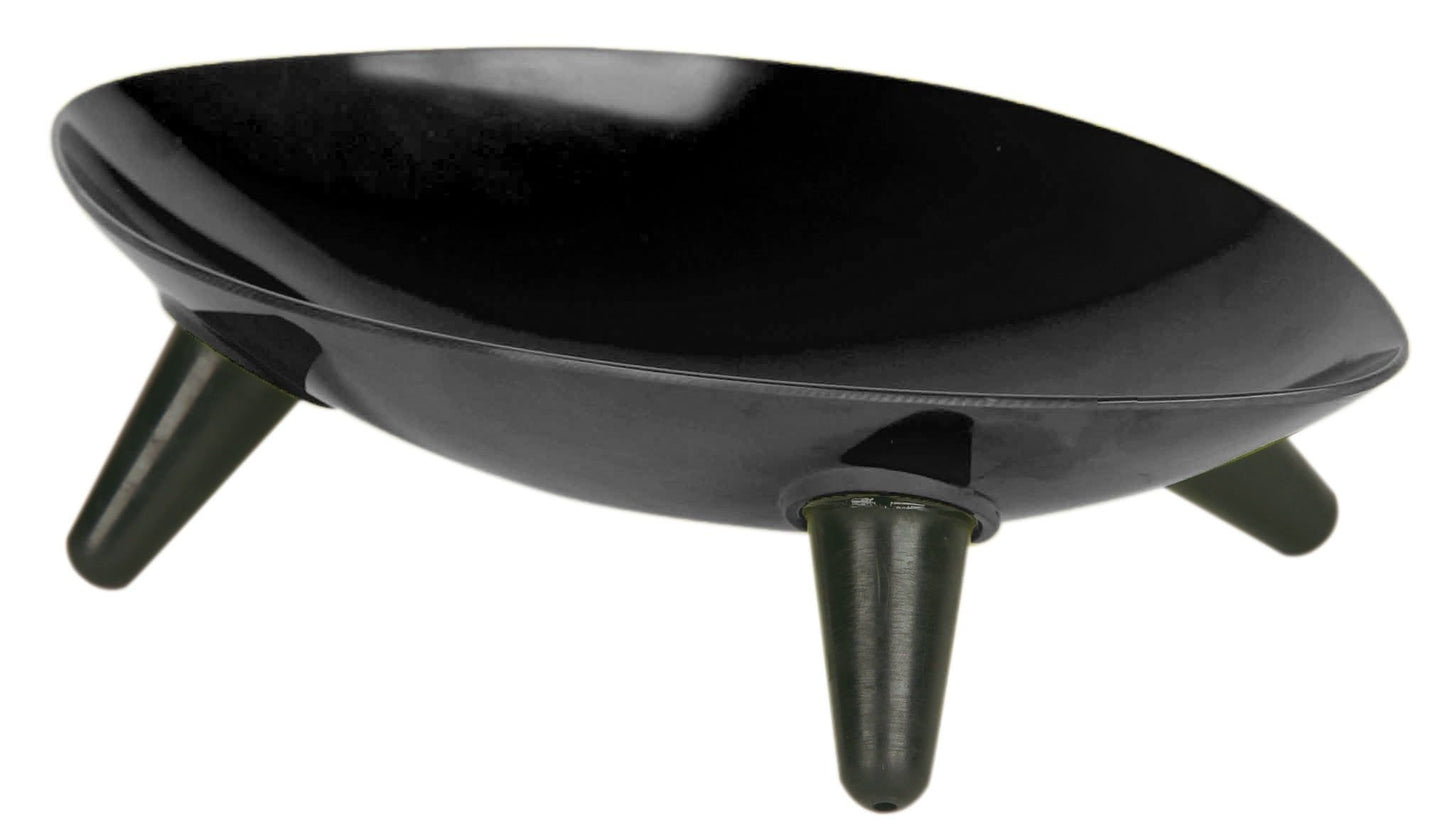 Melamine Couture Sculpture Dog Food Bowl