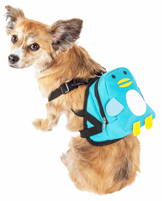 Large-Pocketed Animated Dog Backpacks