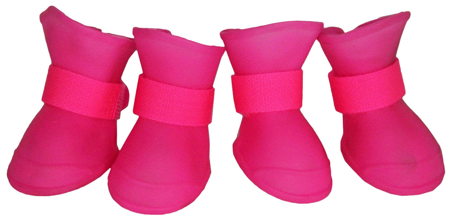 Protective All-Terrain Rubberized Dog Shoes