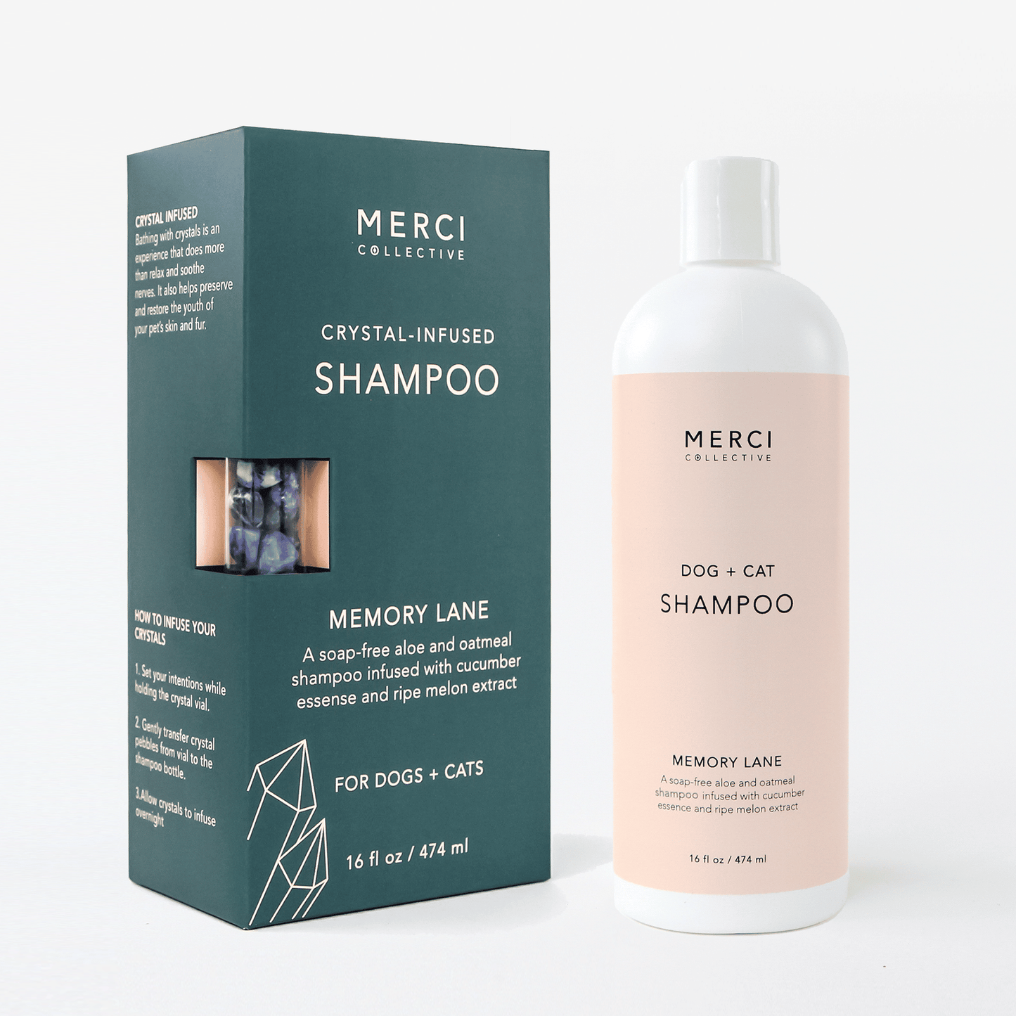 Crystal Infused Luxury Dog Shampoo