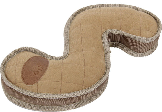 Nylon and Mesh Squeaking Plush Dog Toy