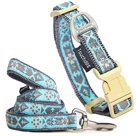 Embroidered Dog Walking Set
